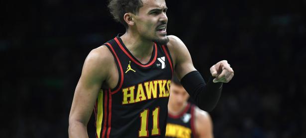 爱游戏网页版-包含老鹰客场大胜骑士，特雷-杨再度砍下个人最高分的词条