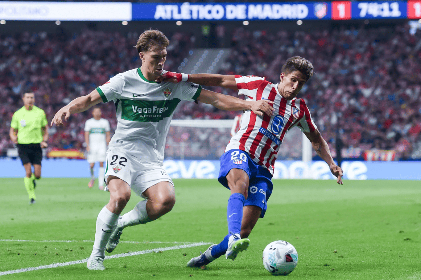 马德里竞技击败瓦伦西亚，取得胜利